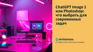 Читать далее о этой статье ChatGPT Image 2 или Photoshop: что выбрать для современных задач