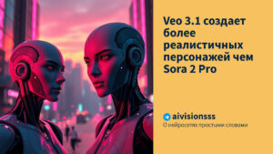 Читать далее о этой статье Veo 3.1 создает более реалистичных персонажей чем Sora 2 Pro