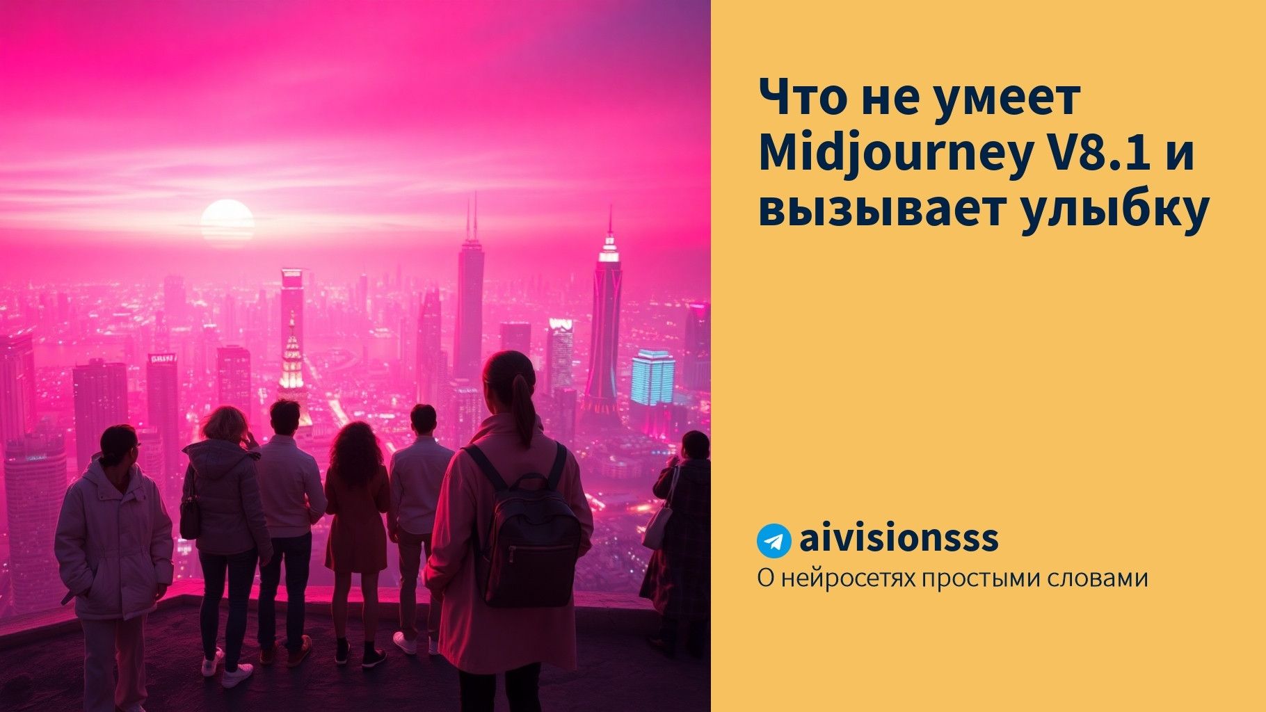 Вы сейчас просматриваете Что не умеет Midjourney V8.1 и вызывает улыбку