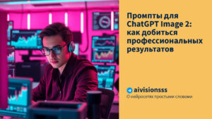 Читать далее о этой статье Промпты для ChatGPT Image 2: как добиться профессиональных результатов