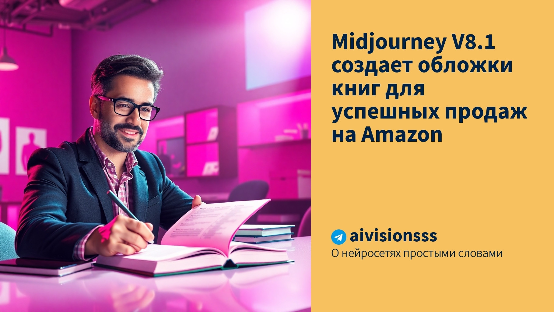 Вы сейчас просматриваете Midjourney V8.1 создает обложки книг для успешных продаж на Amazon