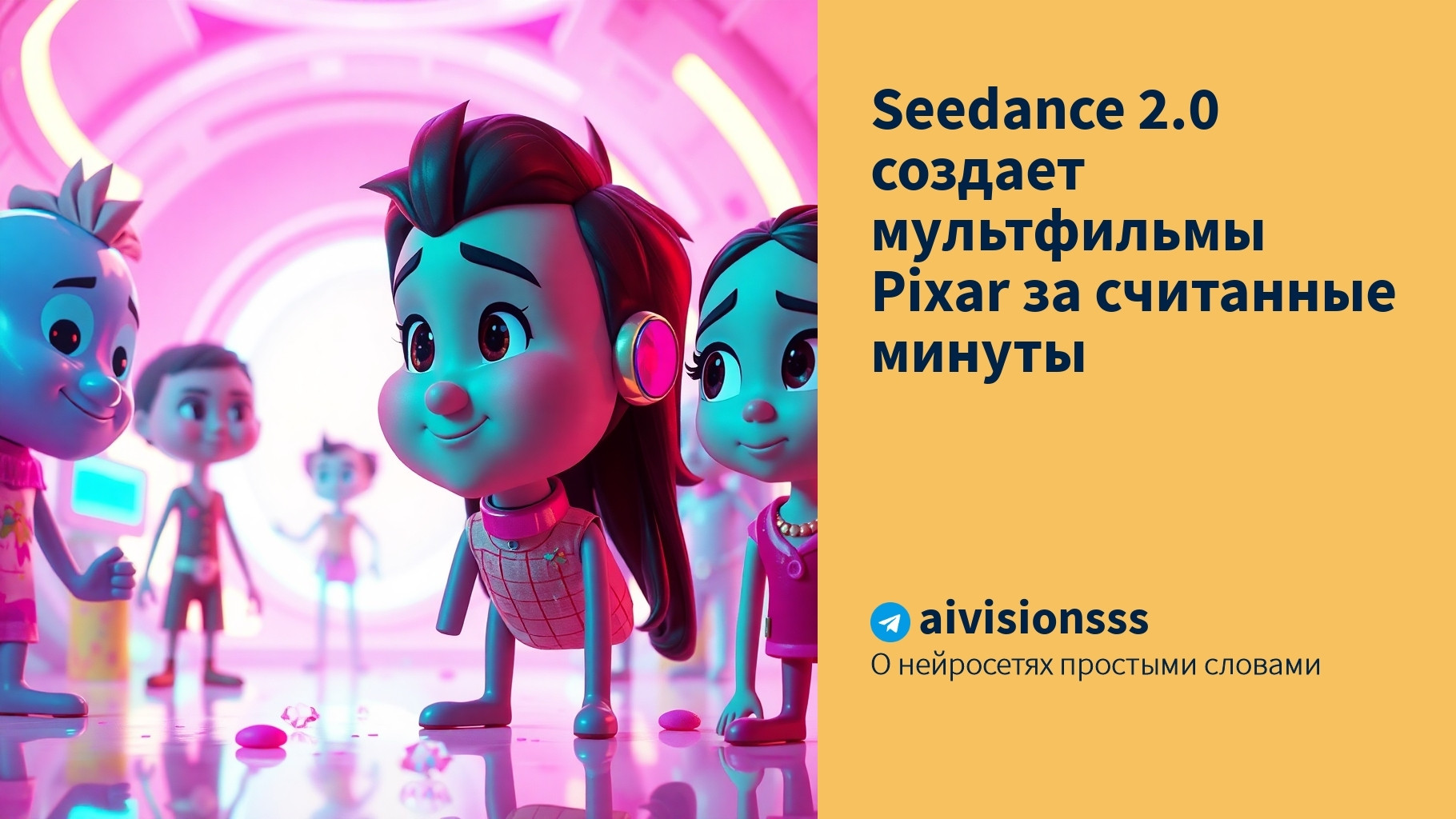 Вы сейчас просматриваете Seedance 2.0 создает мультфильмы Pixar за считанные минуты