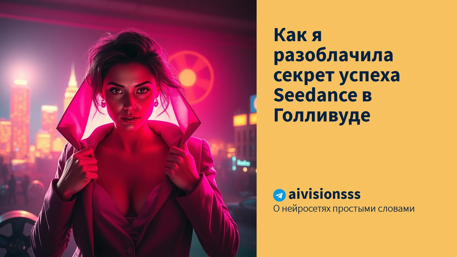Вы сейчас просматриваете Как я разоблачила секрет успеха Seedance в Голливуде