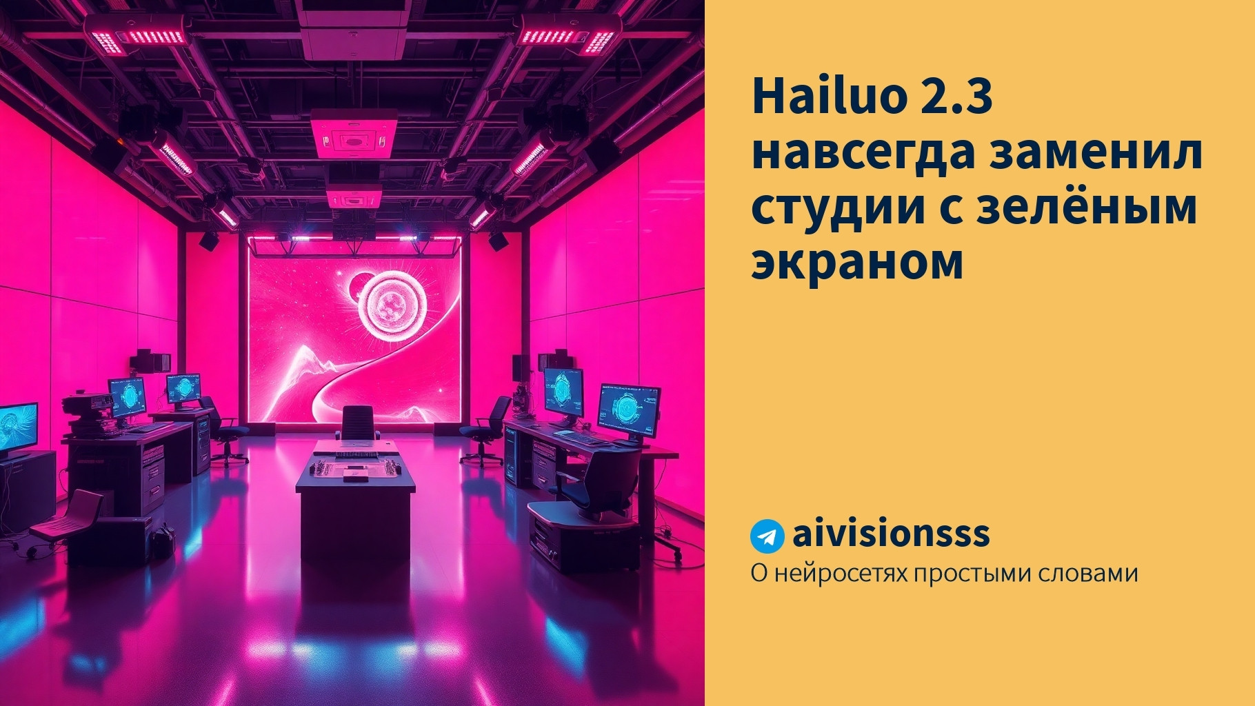 Вы сейчас просматриваете Hailuo 2.3 навсегда заменил студии с зелёным экраном