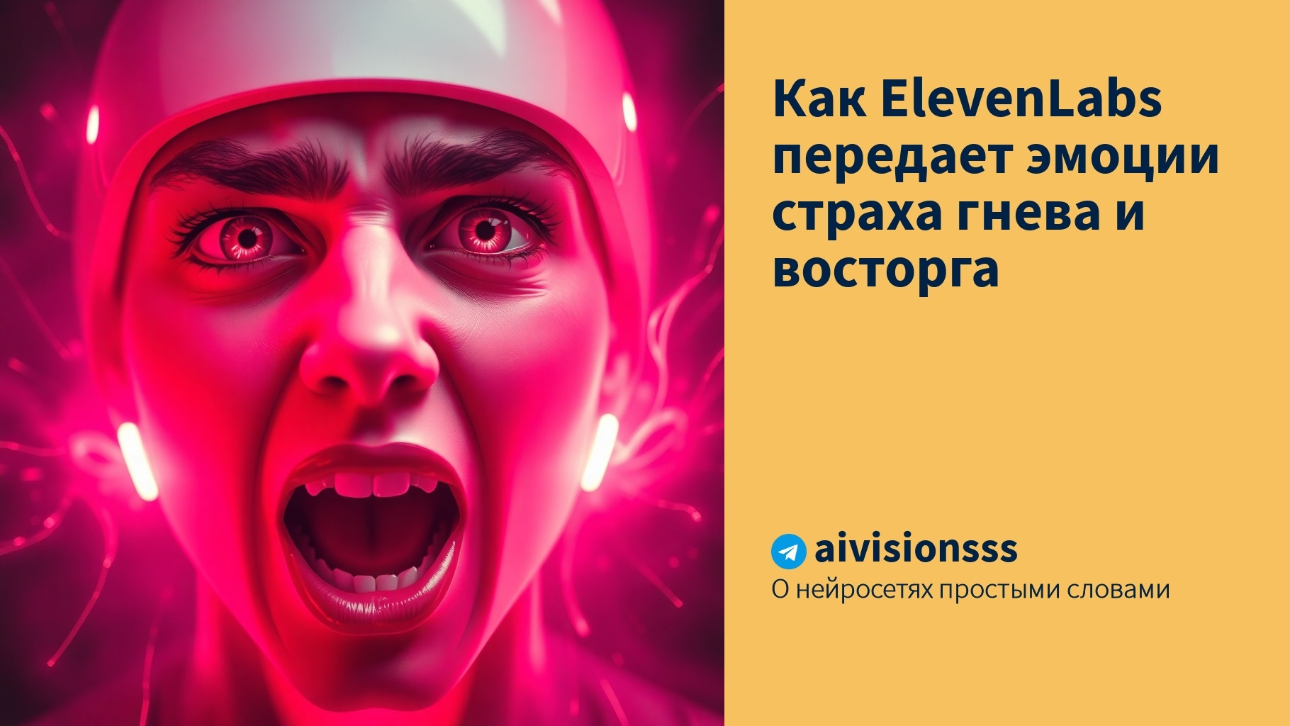 Вы сейчас просматриваете Как ElevenLabs передает эмоции страха гнева и восторга