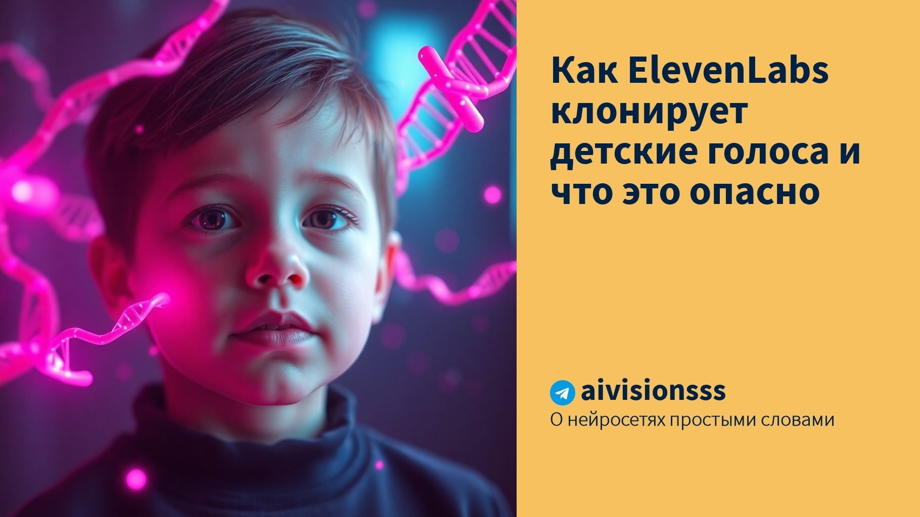 Вы сейчас просматриваете Как ElevenLabs клонирует детские голоса и что это опасно