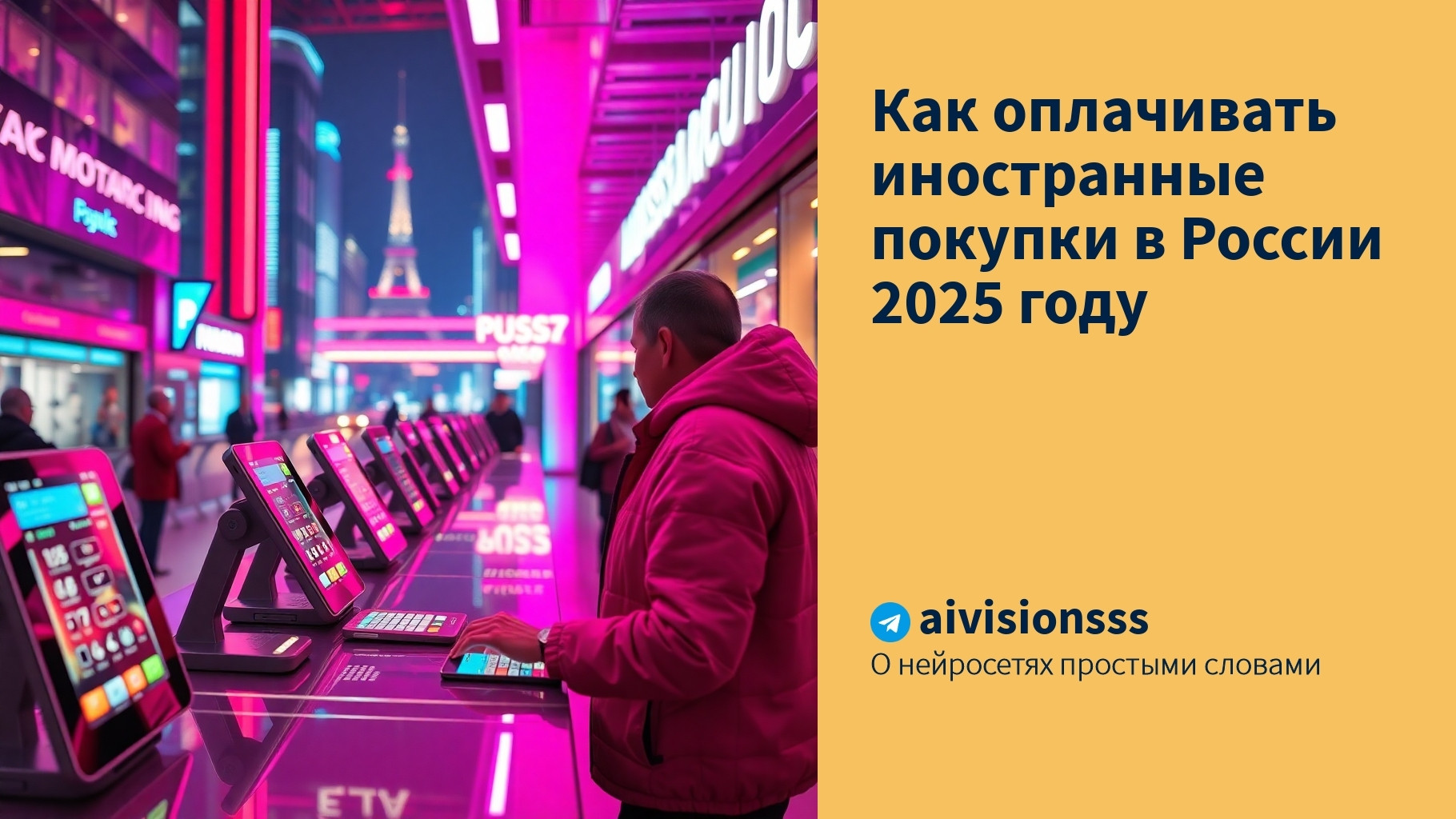 Вы сейчас просматриваете Как оплачивать иностранные покупки в России 2025 году
