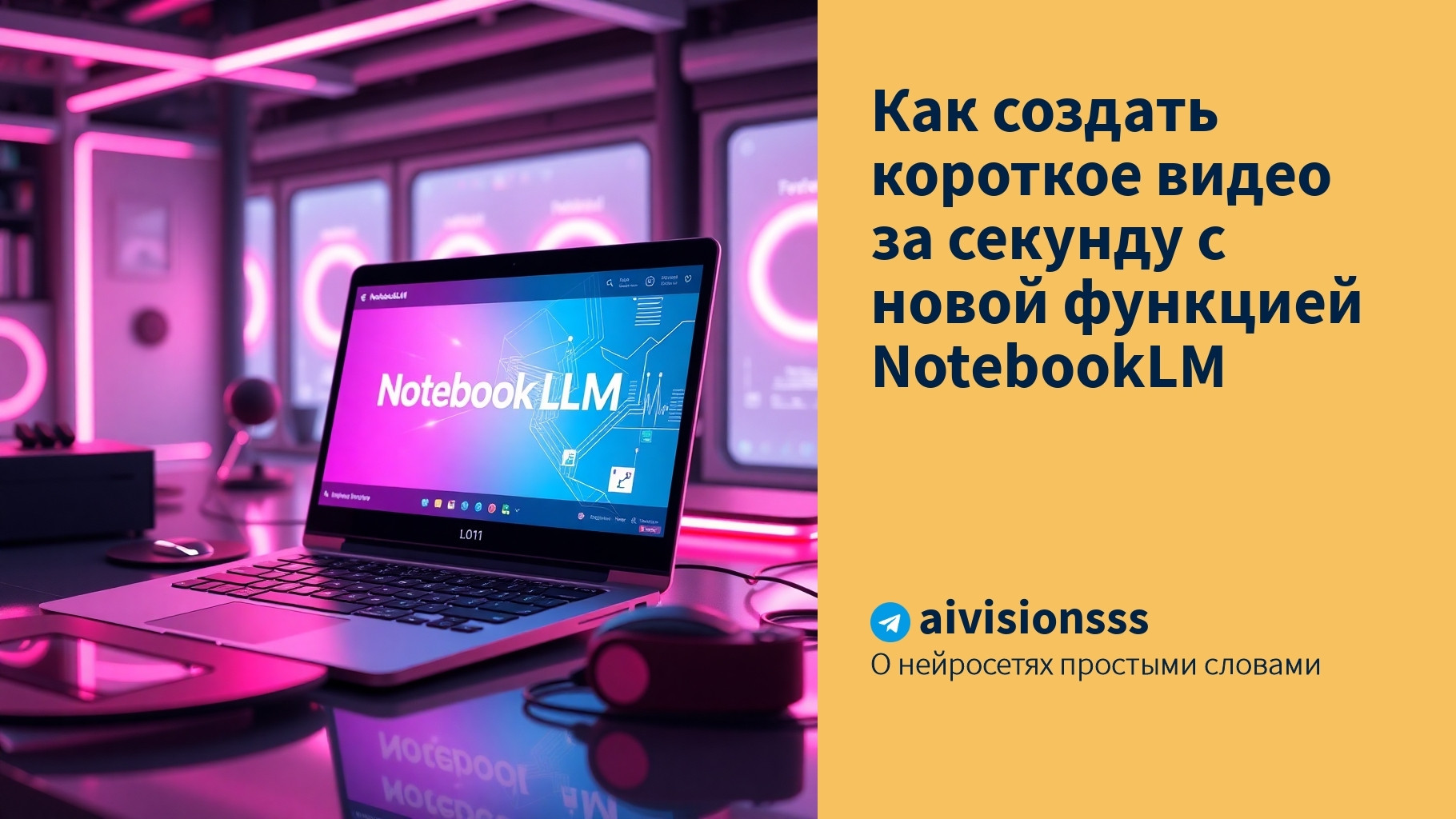 Вы сейчас просматриваете Как создать короткое видео за секунду с новой функцией NotebookLM