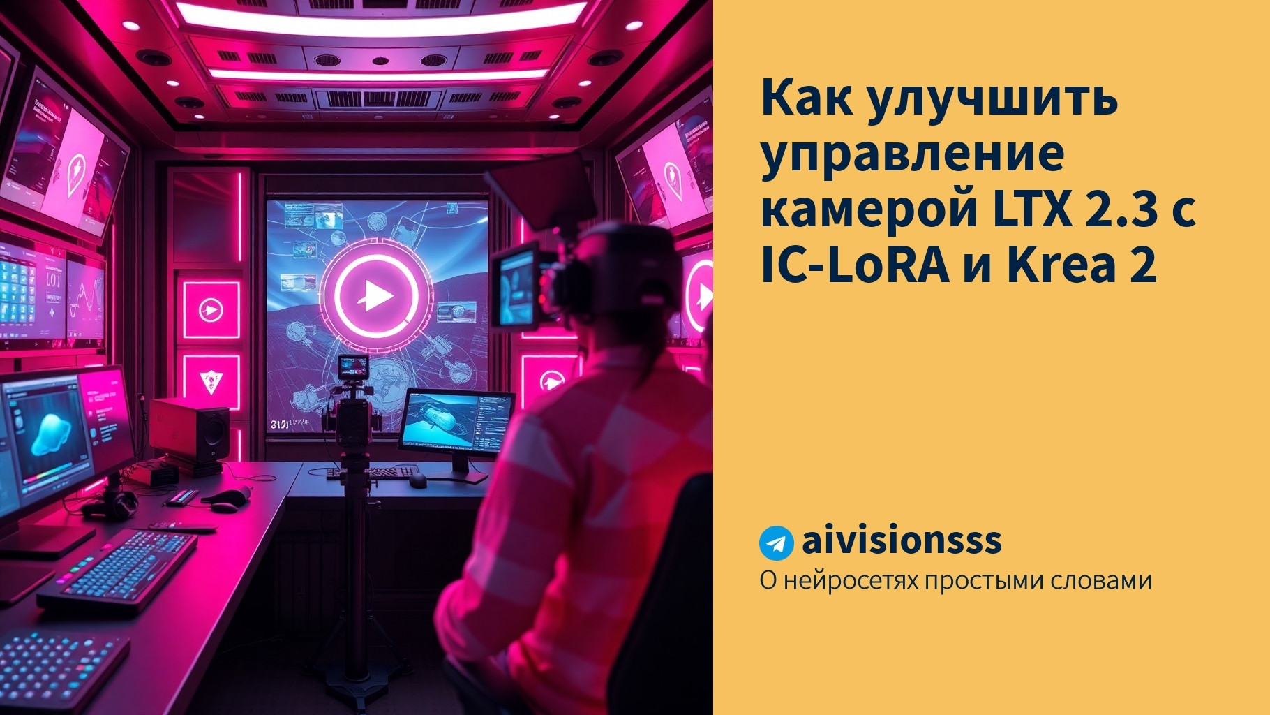 Вы сейчас просматриваете Как улучшить управление камерой LTX 2.3 с IC-LoRA и Krea 2