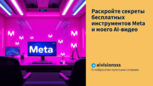 Читать далее о этой статье Раскройте секреты бесплатных инструментов Meta и моего AI-видео