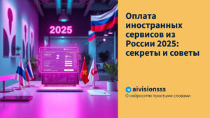 Читать далее о этой статье Оплата иностранных сервисов из России 2025: секреты и советы