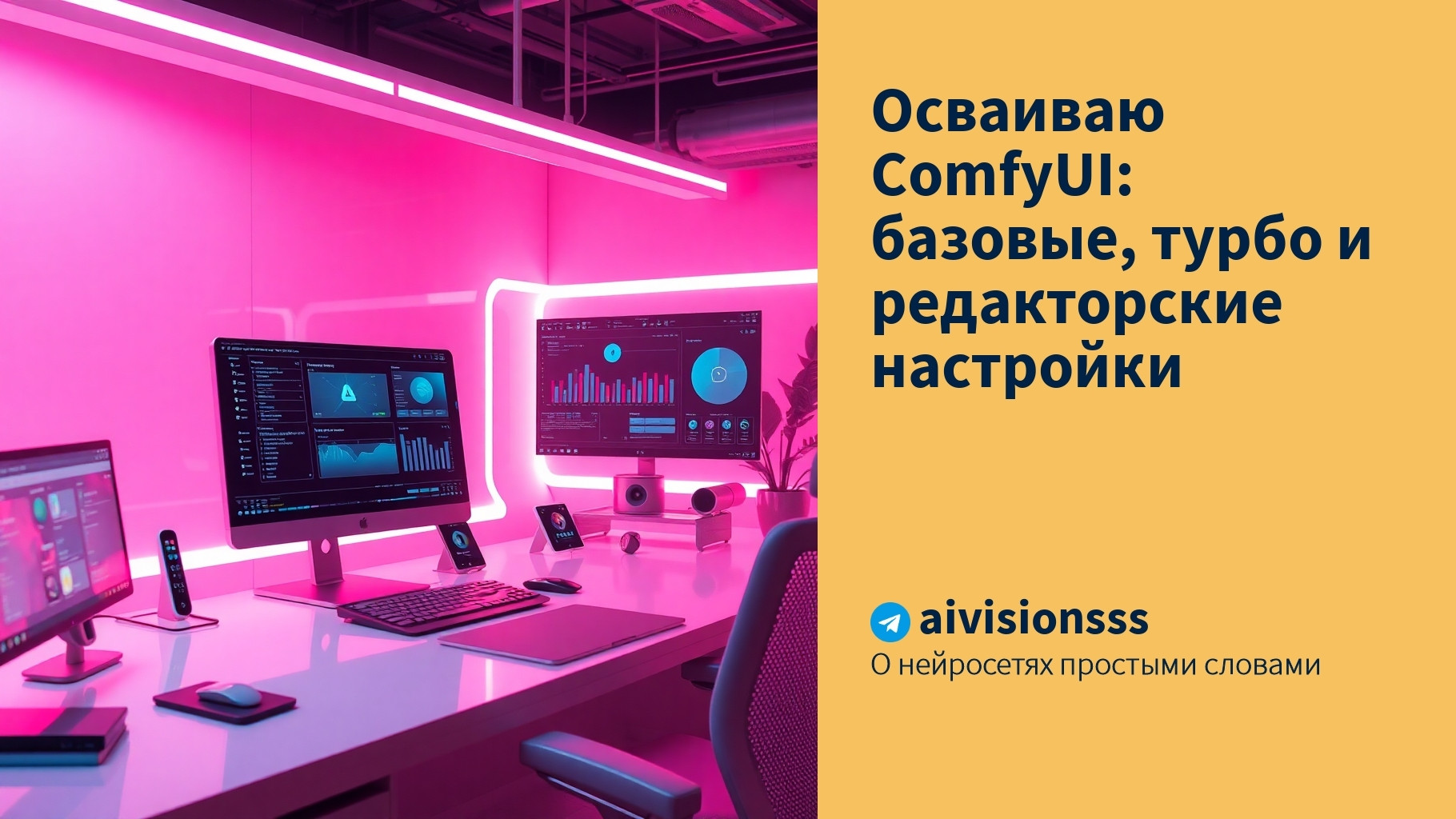 Вы сейчас просматриваете Осваиваю ComfyUI: базовые, турбо и редакторские настройки