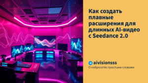 Читать далее о этой статье Как создать плавные расширения для длинных AI-видео с Seedance 2.0