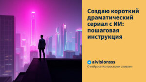 Читать далее о этой статье Создаю короткий драматический сериал с ИИ: пошаговая инструкция