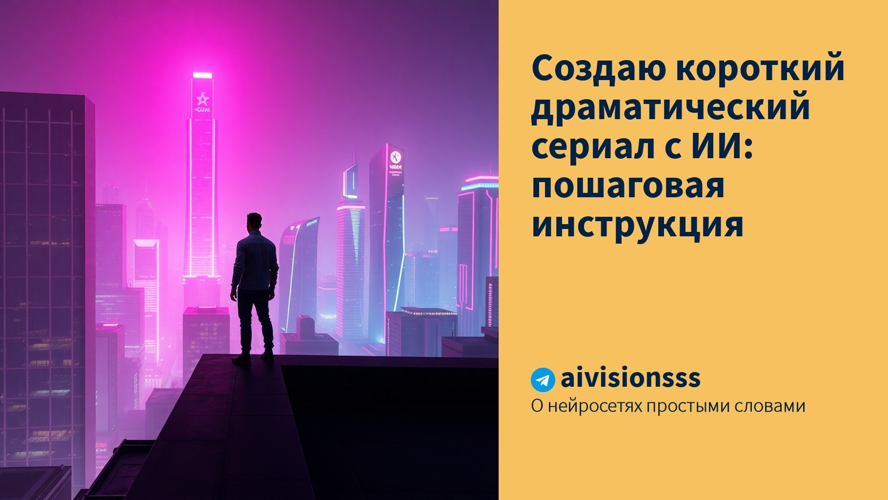 Вы сейчас просматриваете Создаю короткий драматический сериал с ИИ: пошаговая инструкция