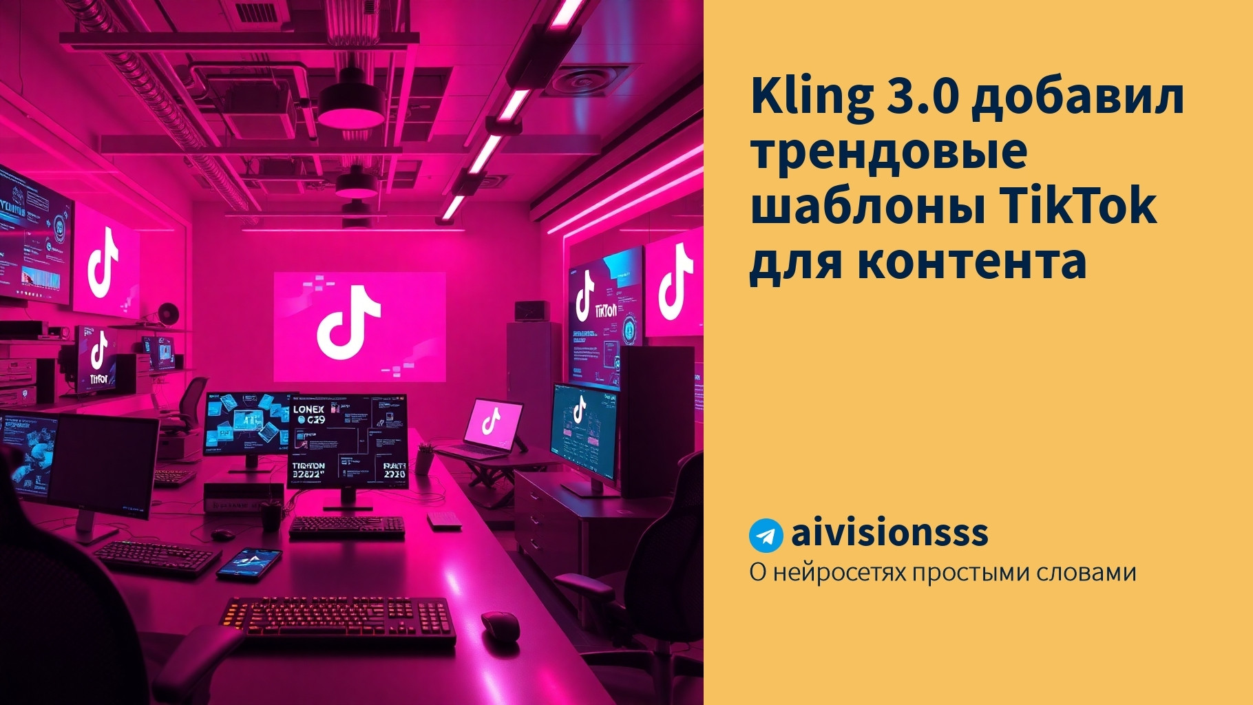 Читать далее о этой статье Kling 3.0 добавил трендовые шаблоны TikTok для контента
