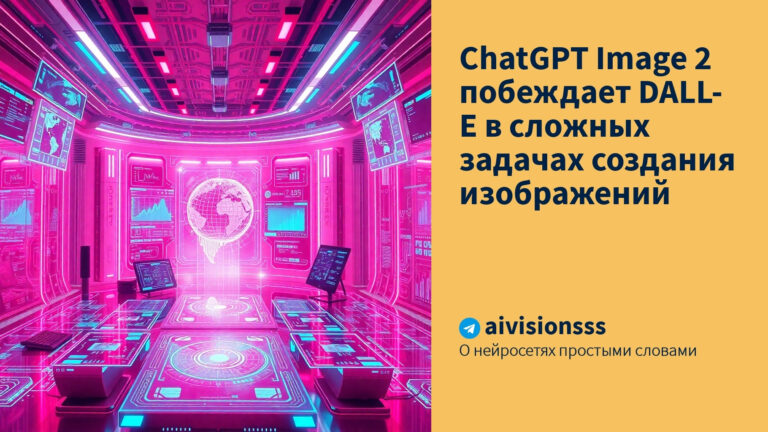 ChatGPT Image 2 побеждает DALL-E в сложных задачах создания изображений