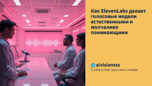Читать далее о этой статье Как ElevenLabs делает голосовые модели естественными и молчаливо понимающими