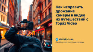 Читать далее о этой статье Как исправить дрожание камеры в видео из путешествий с Topaz Video