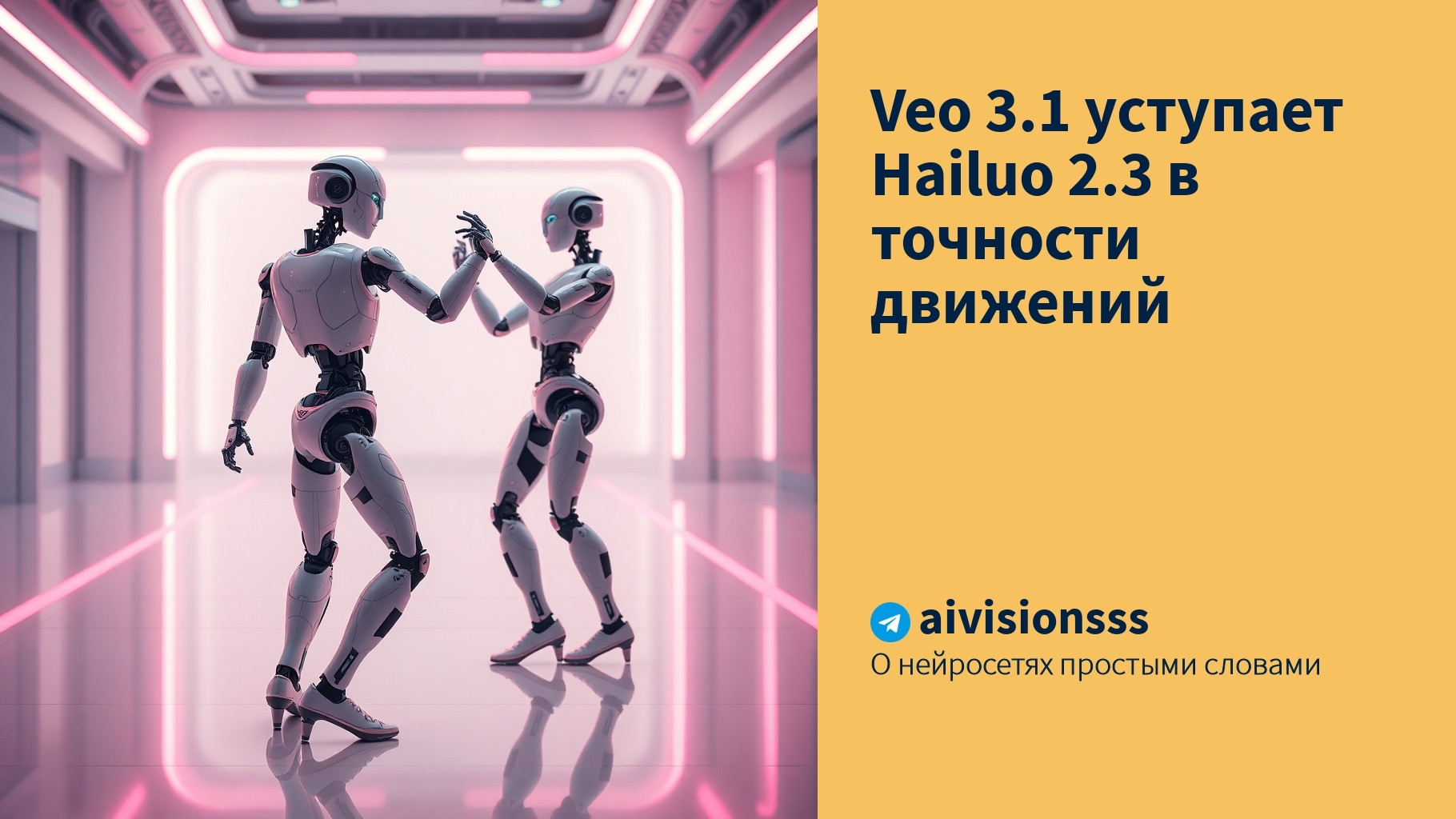 Читать далее о этой статье Veo 3.1 уступает Hailuo 2.3 в точности движений