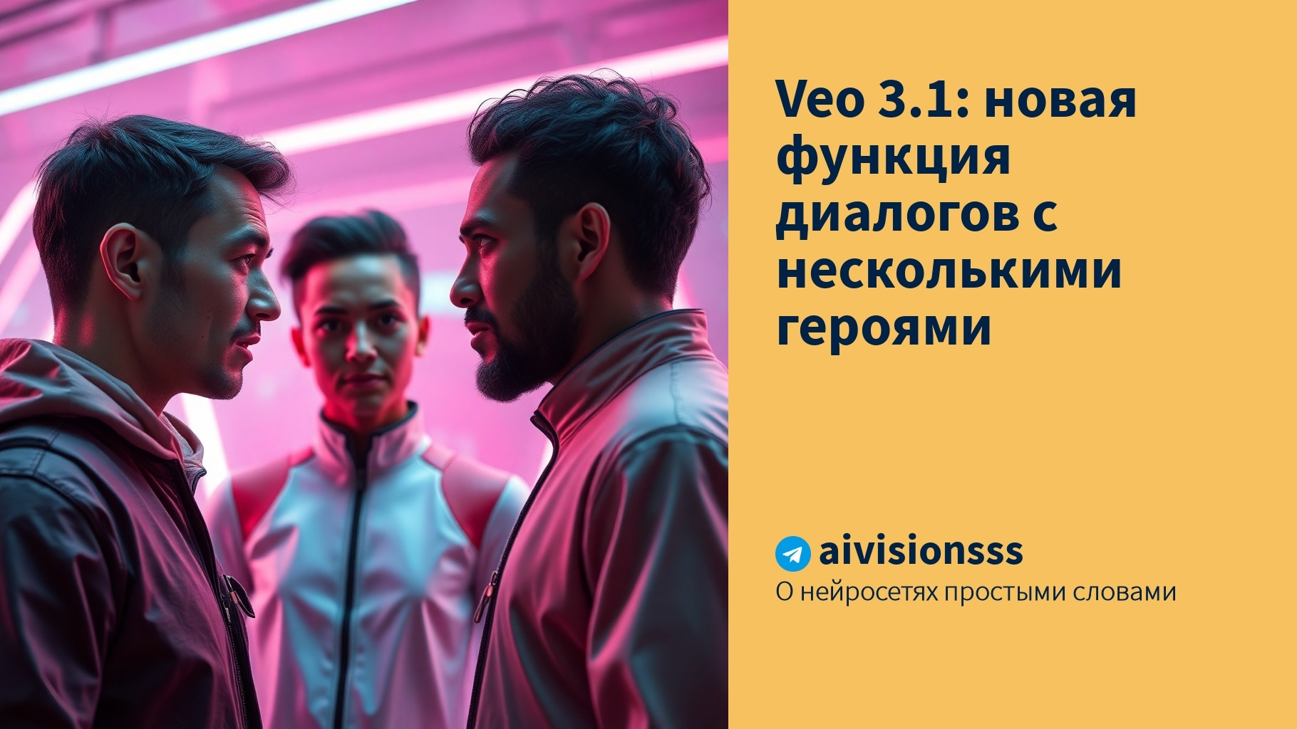 Вы сейчас просматриваете Veo 3.1: новая функция диалогов с несколькими героями