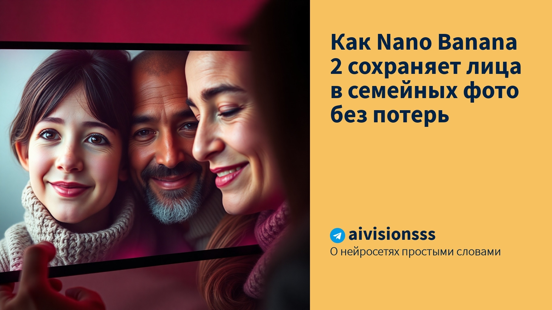 Вы сейчас просматриваете Как Nano Banana 2 сохраняет лица в семейных фото без потерь