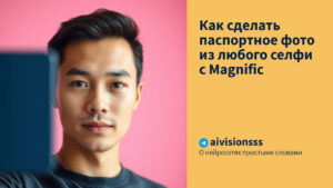 Читать далее о этой статье Как сделать паспортное фото из любого селфи с Magnific