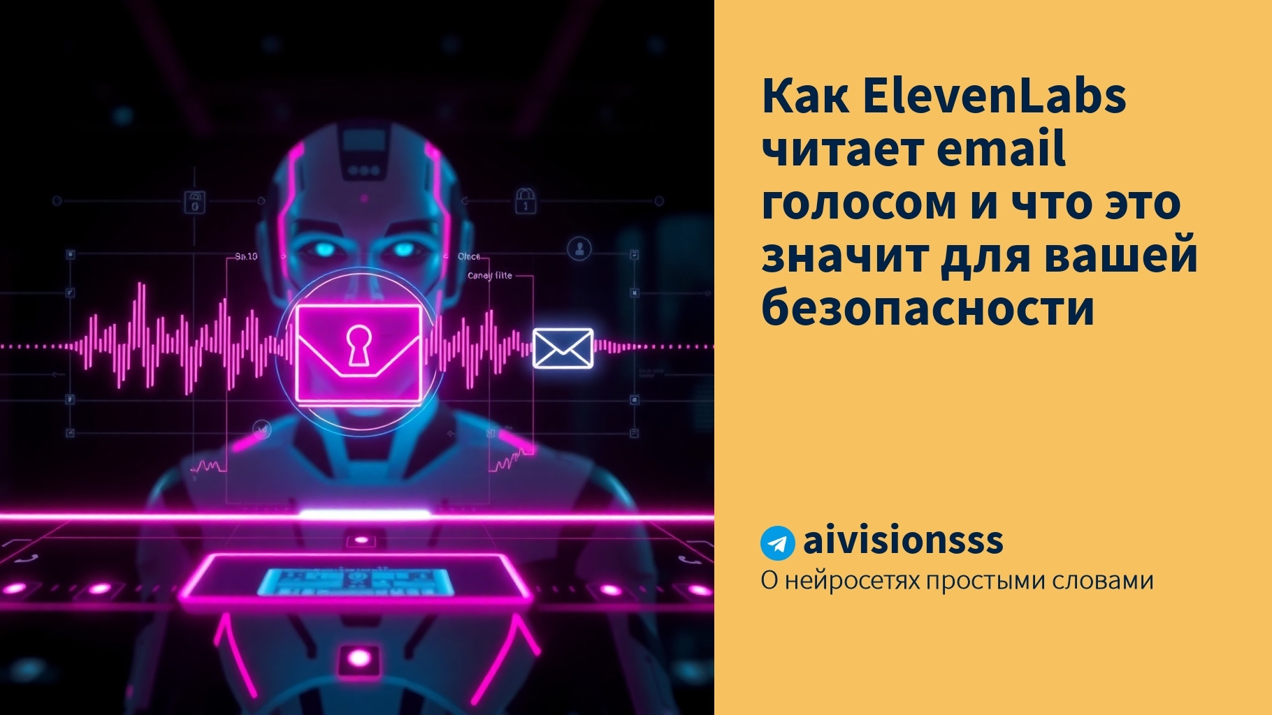 Вы сейчас просматриваете Как ElevenLabs читает email голосом и что это значит для вашей безопасности