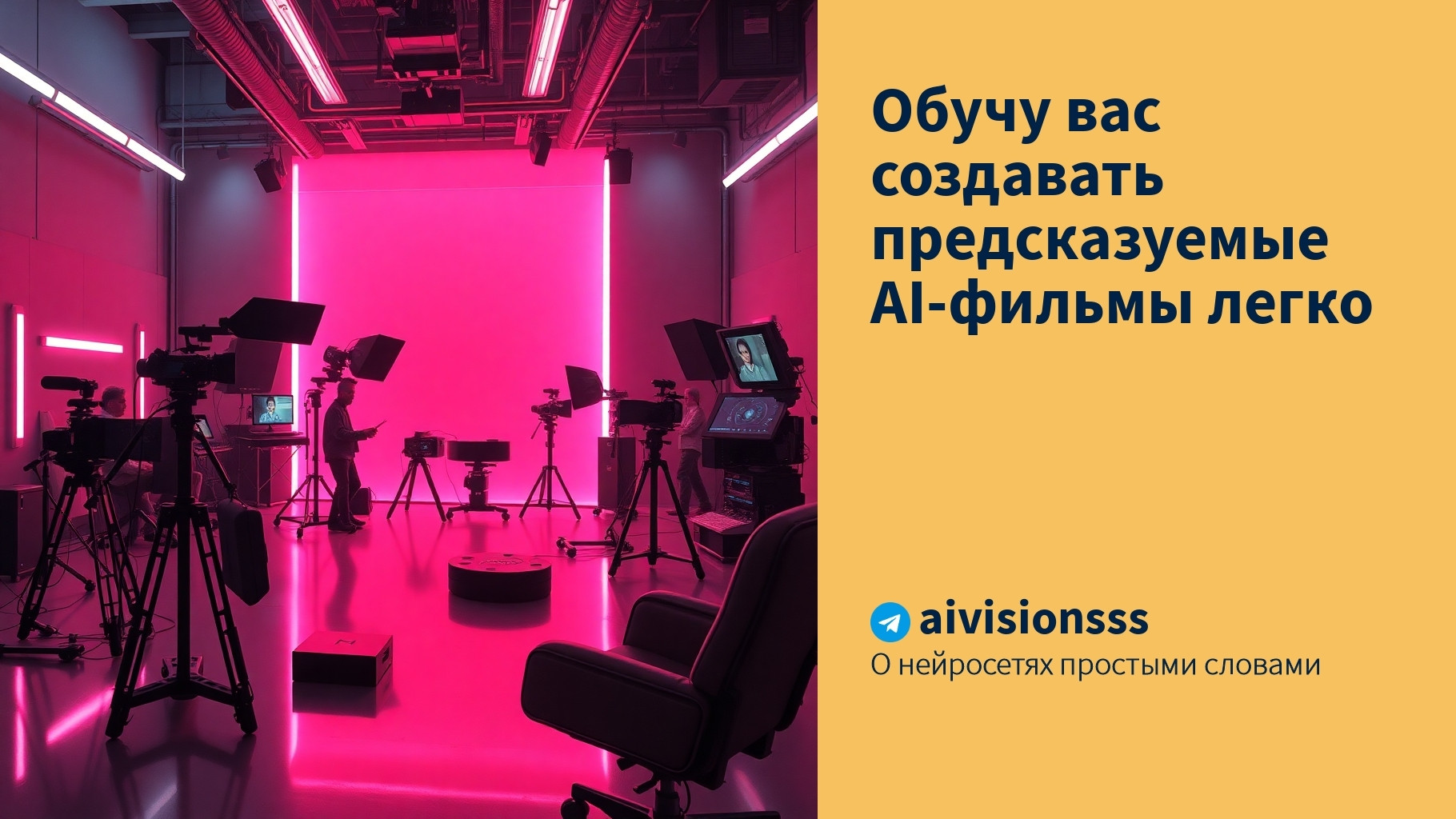 Вы сейчас просматриваете Обучу вас создавать предсказуемые AI-фильмы легко