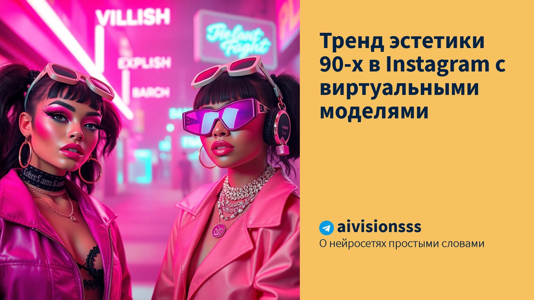 Вы сейчас просматриваете Тренд эстетики 90-х в Instagram с виртуальными моделями