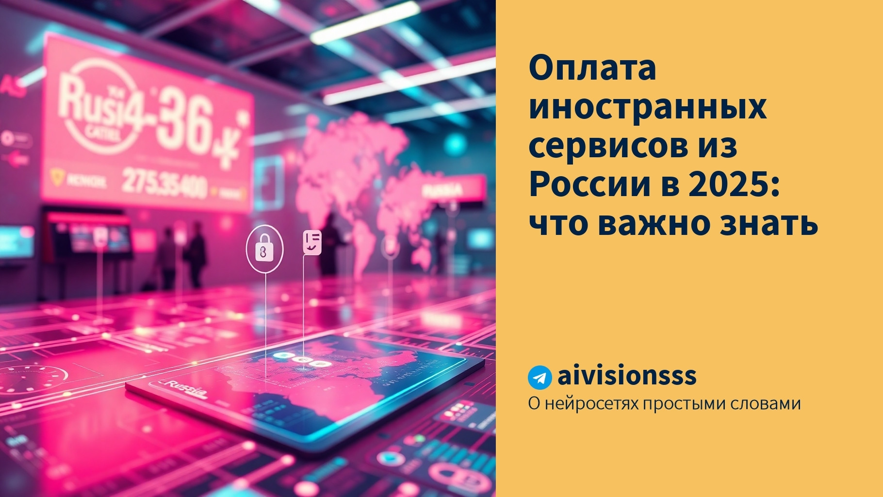 Читать далее о этой статье Оплата иностранных сервисов из России в 2025: что важно знать