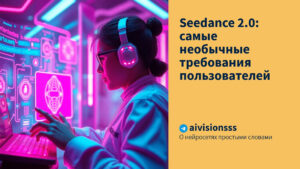 Читать далее о этой статье Seedance 2.0: самые необычные требования пользователей