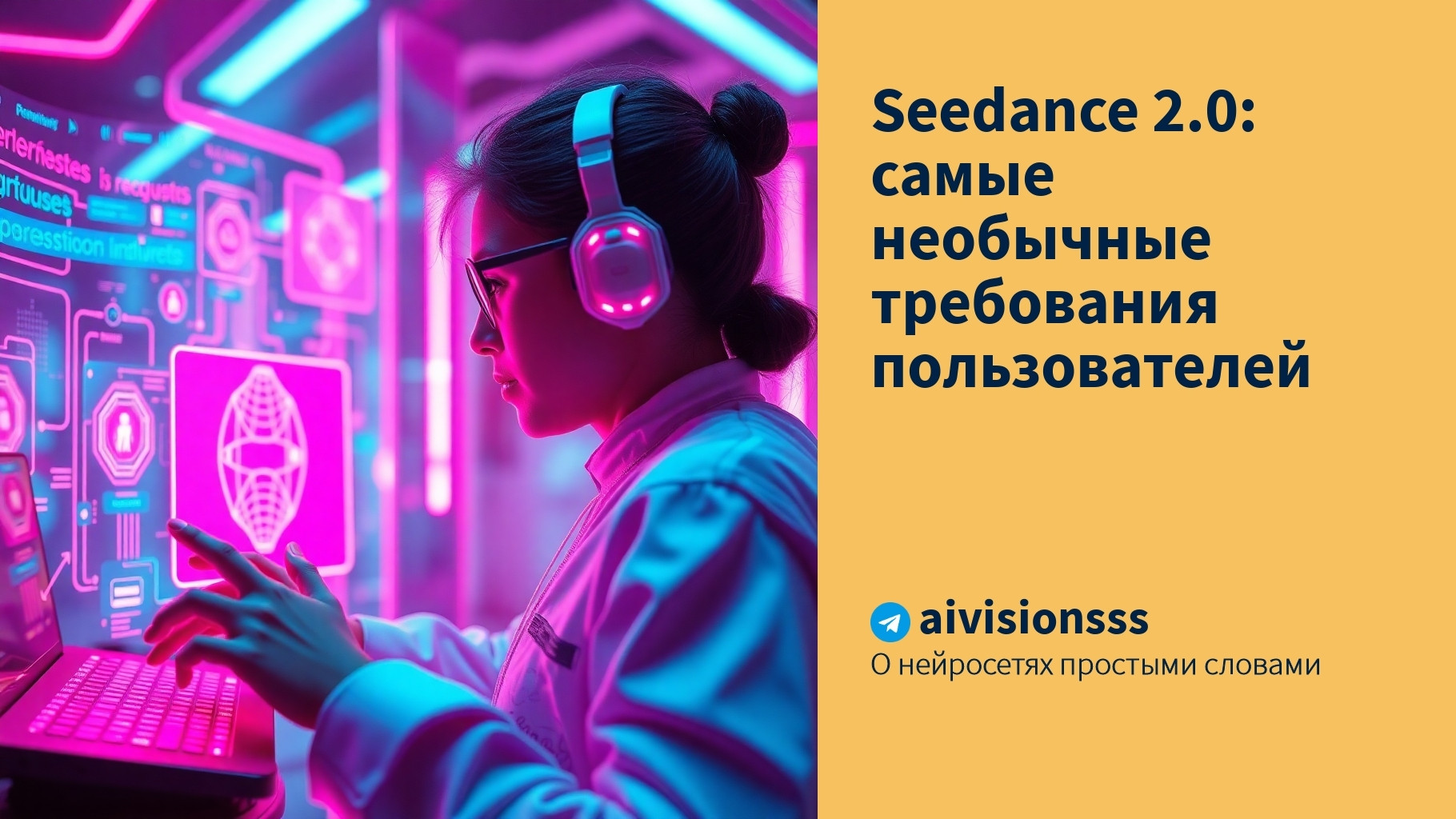 Читать далее о этой статье Seedance 2.0: самые необычные требования пользователей