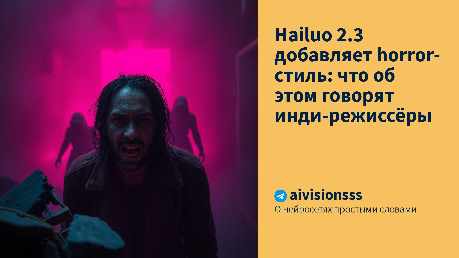 Вы сейчас просматриваете Hailuo 2.3 добавляет horror-стиль: что об этом говорят инди-режиссёры