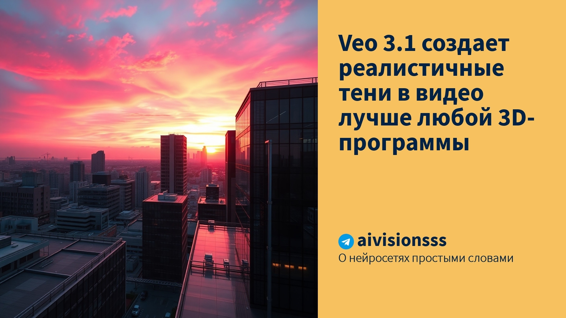 Читать далее о этой статье Veo 3.1 создает реалистичные тени в видео лучше любой 3D-программы