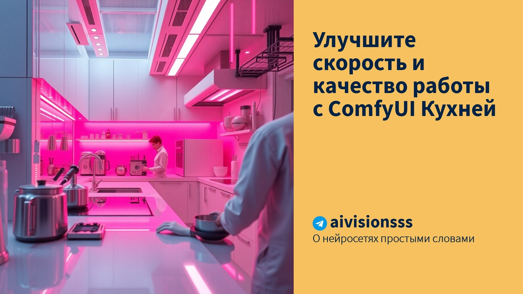 Читать далее о этой статье Улучшите скорость и качество работы с ComfyUI Кухней