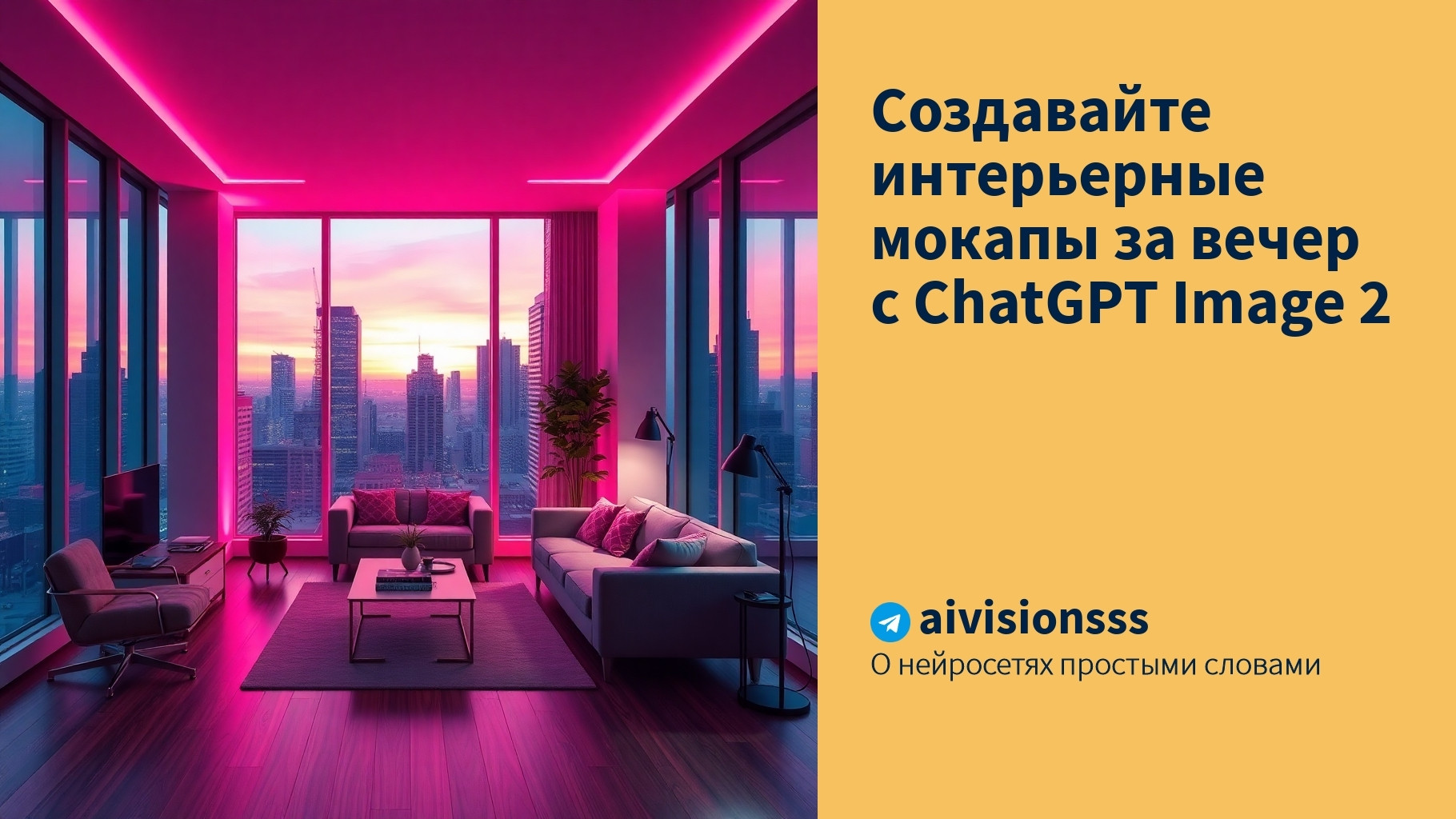Читать далее о этой статье Создавайте интерьерные мокапы за вечер с ChatGPT Image 2