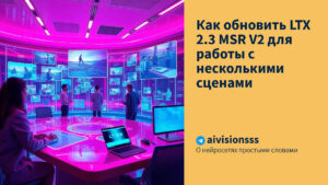 Читать далее о этой статье Как обновить LTX 2.3 MSR V2 для работы с несколькими сценами