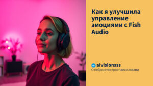 Читать далее о этой статье Как я улучшила управление эмоциями с Fish Audio
