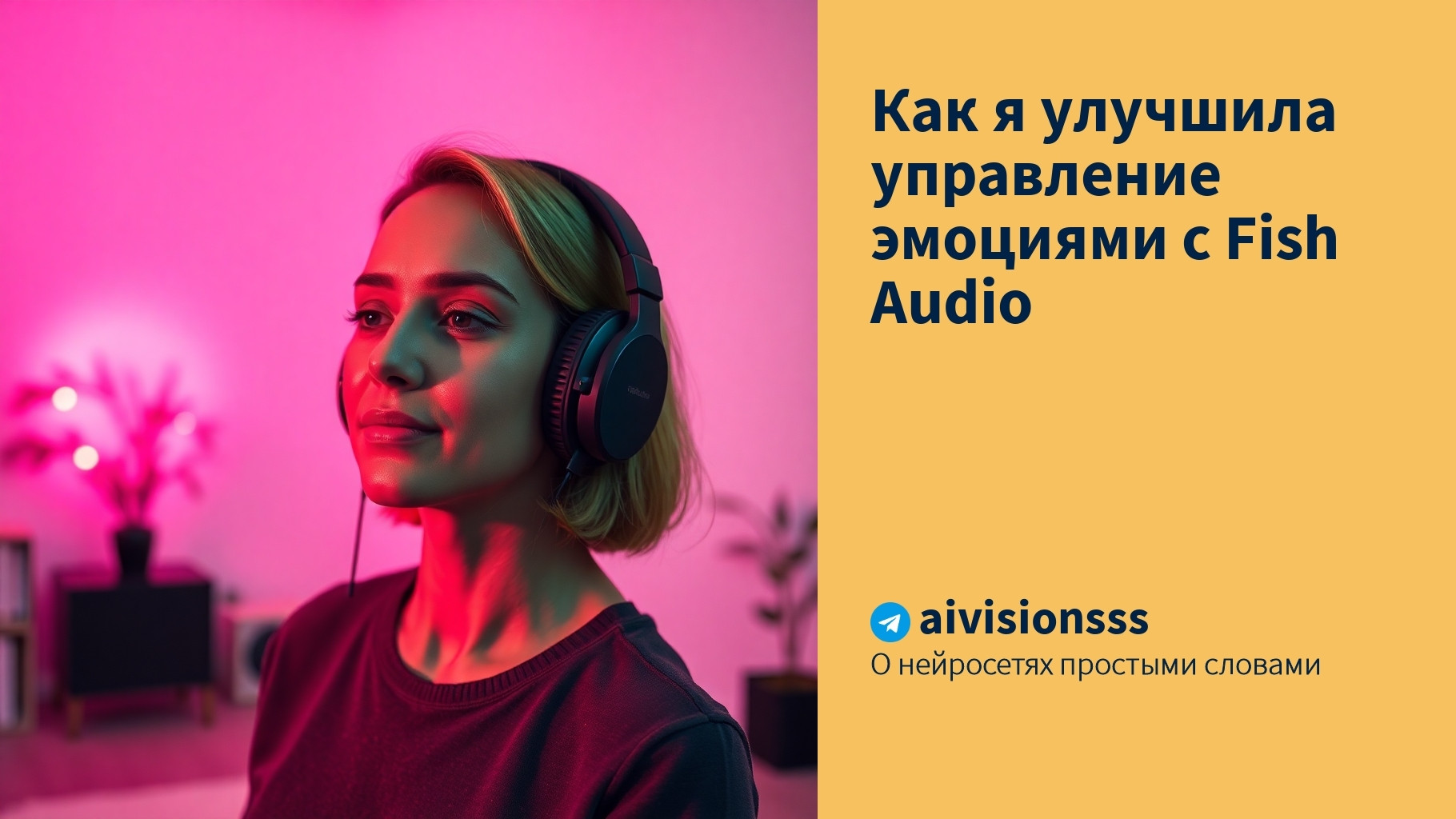 Читать далее о этой статье Как я улучшила управление эмоциями с Fish Audio