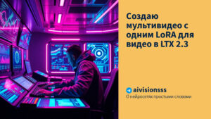 Читать далее о этой статье Создаю мультивидeo с одним LoRA для видео в LTX 2.3