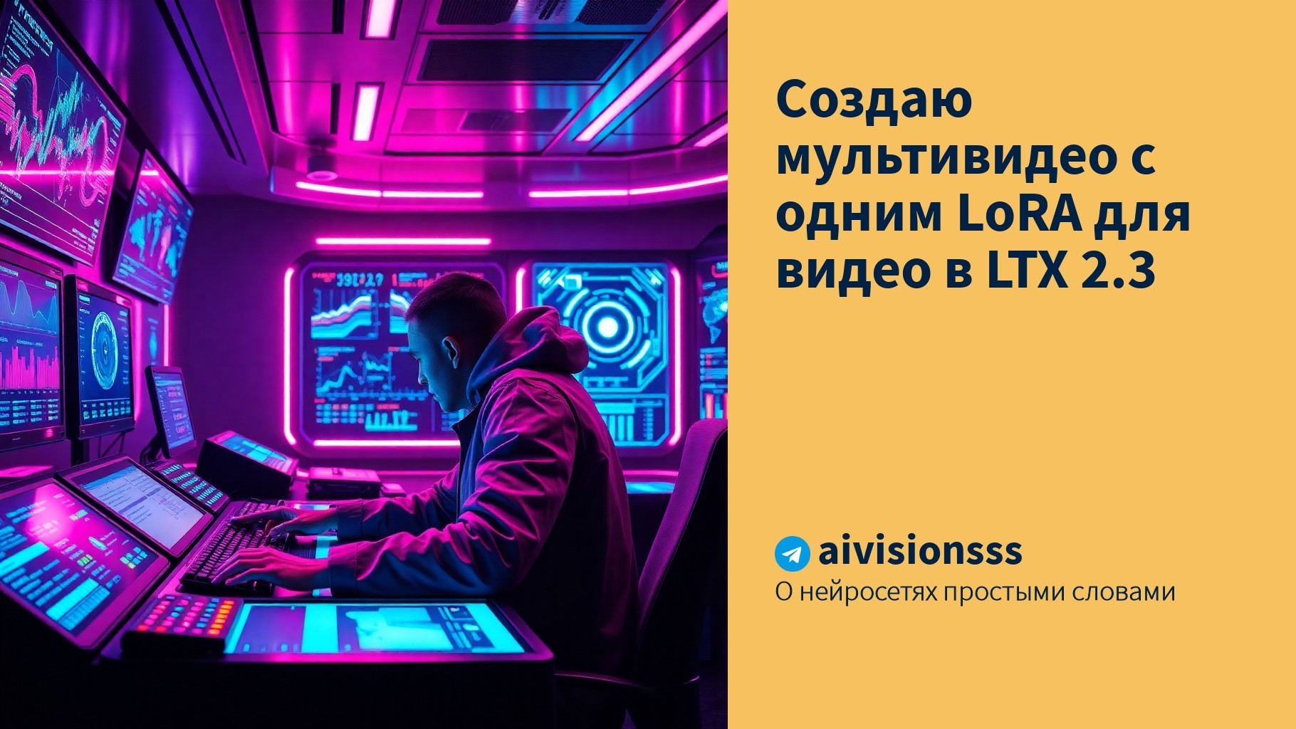 Вы сейчас просматриваете Создаю мультивидeo с одним LoRA для видео в LTX 2.3