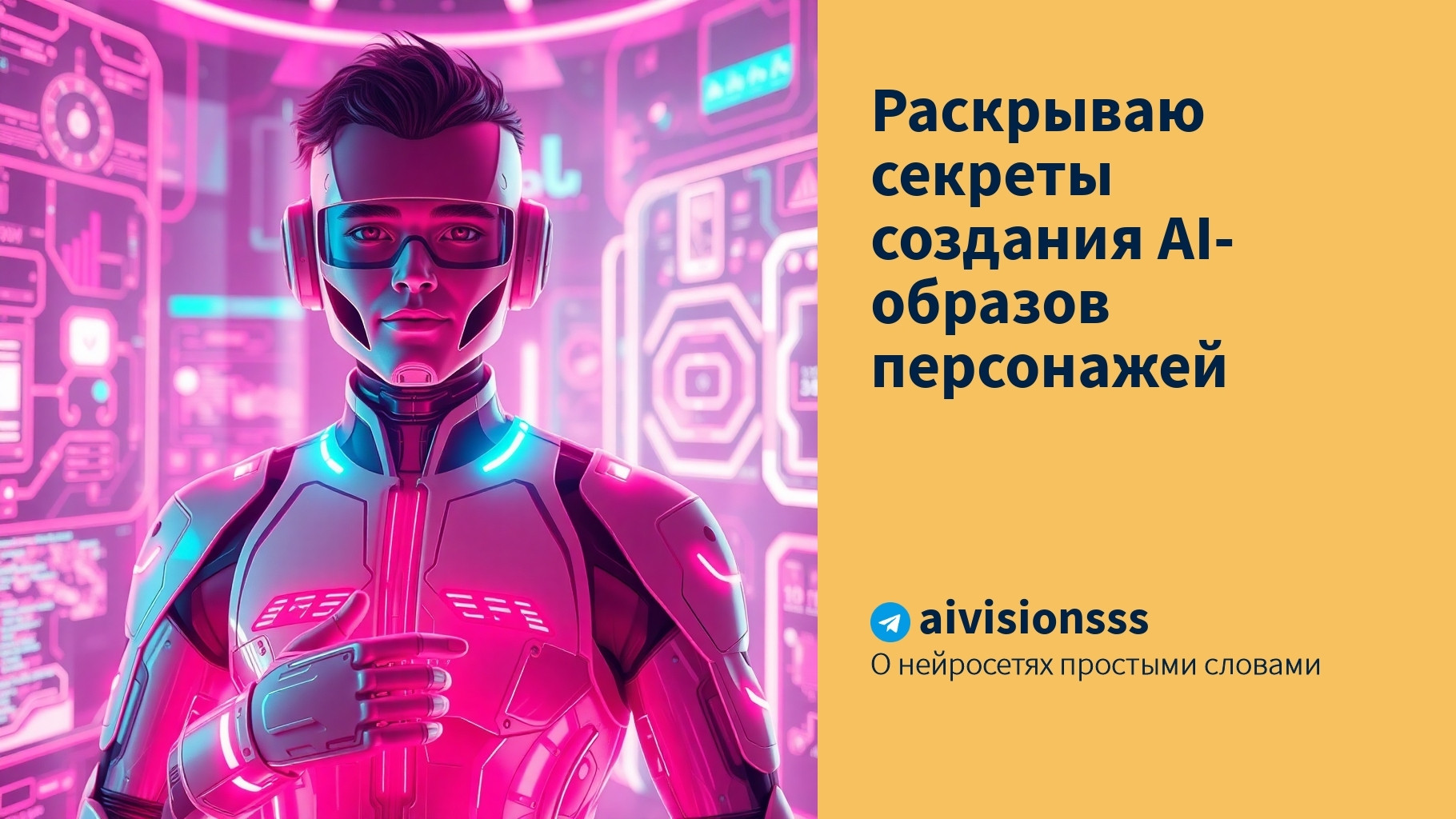 Читать далее о этой статье Раскрываю секреты создания AI-образов персонажей