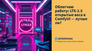 Читать далее о этой статье Облегчаю работу: LTX-2.5 открытые веса в ComfyUI — лучше ли?