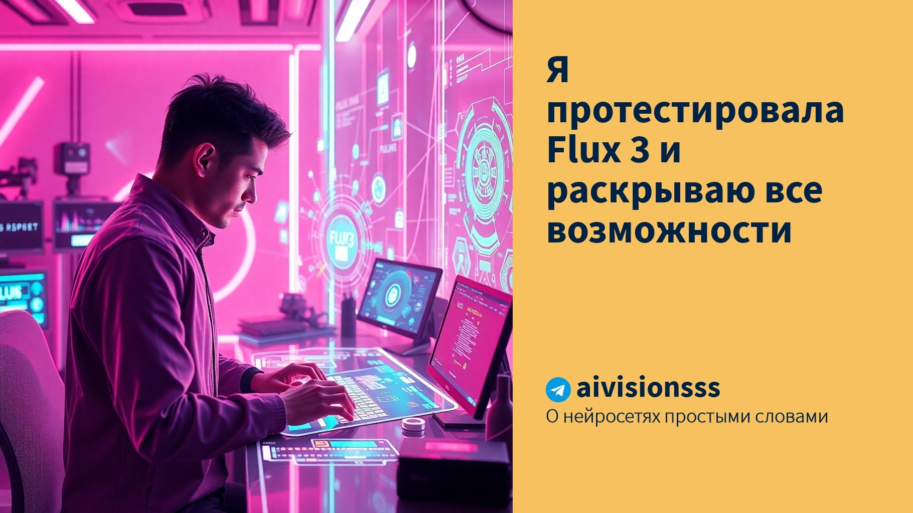 Читать далее о этой статье Я протестировала Flux 3 и раскрываю все возможности