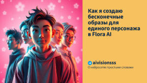 Читать далее о этой статье Как я создаю бесконечные образы для единого персонажа в Flora AI