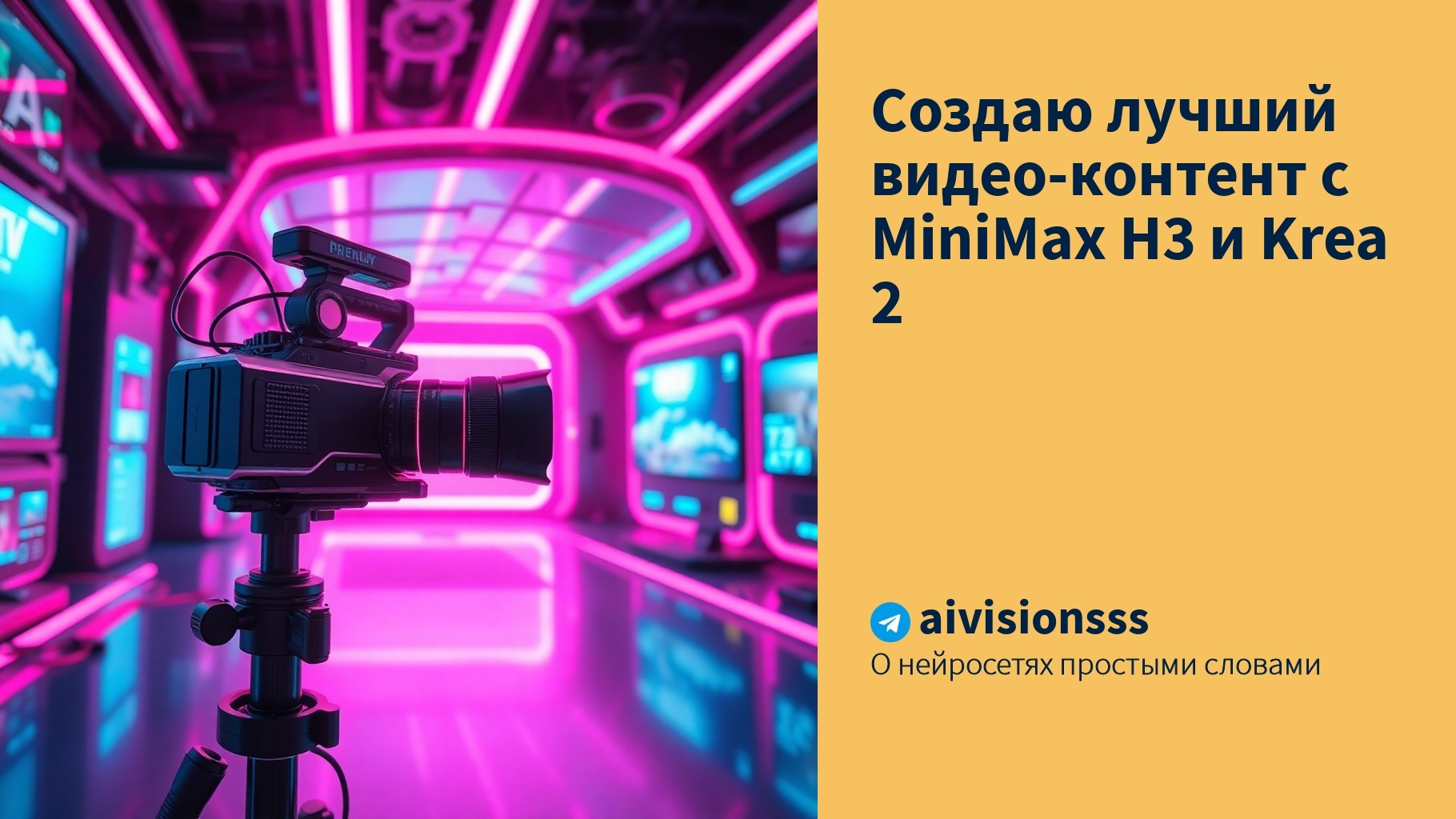 Читать далее о этой статье Создаю лучший видео-контент с MiniMax H3 и Krea 2