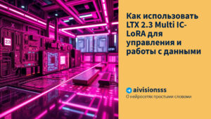 Читать далее о этой статье Как использовать LTX 2.3 Multi IC-LoRA для управления и работы с данными