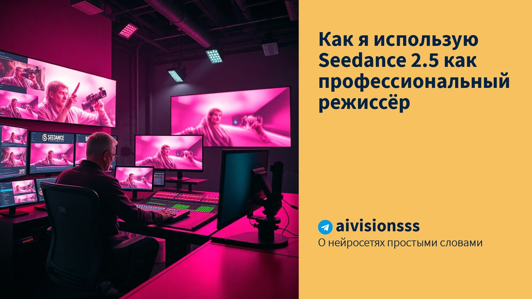 Вы сейчас просматриваете Как я использую Seedance 2.5 как профессиональный режиссёр